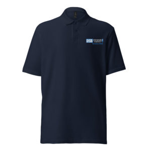 DSB Design Agency Embroidered Logo Unisex Pique Polo Shirt